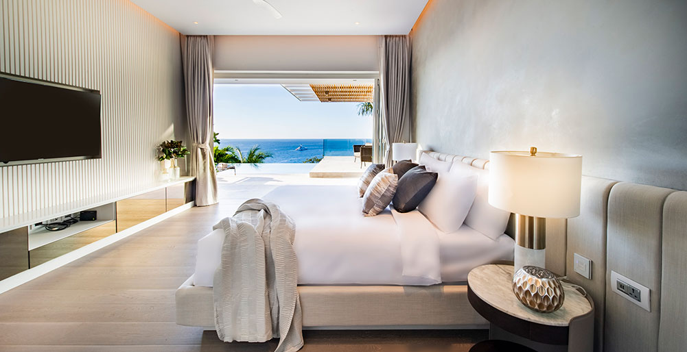 Villa Borimas - Master bedroom with stunning view